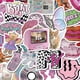 thumbnail image 1 of Y2K Stickers Aesthetic 58 Pcs Waterproof Laptop Stickers Decals for Water Bottle Vintage Scrapbook Stickers (Y2K), 1 of 4