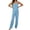 Light Blue, variant on WHEANG Pajamas for Women Set Heart Polka Dot Lace Trim Cami Top & Long Pants Pajama Set 2 PC Soft Lace Sleepwear Loose Fit Womens Pajama Sets for Nightwear Daily Lounge Home Size L Red