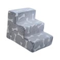 thumbnail image 2 of S SERENABLE Dog Stairs for Small Dogs Pet Ramp Soft Pet Stairs for Puppy Small Pets Cats 3 step, 2 of 9