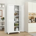 thumbnail image 2 of Polup 75"Tall Modern Metal  Cabinet,  Tool Cabinets,Doors and Adjustable Shelves, 2 of 6