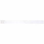 SICURIX Sequentially Numbered Security Wristbands, 3/4, Red, Pack of 100