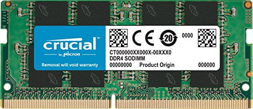Crucial Memory CT8G4SFS8266 8GB DDR4 2666 MT/s CL19 Single Rankedx8 Unbuffered 