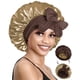 thumbnail image 1 of Gorro de dormir BONNET QUEEN de seda para mujer con cabello rizado, 1 of 6