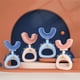 thumbnail image 5 of Vogacara Cepillos de en forma de U para niños, herramienta de limpieza de de 360 ​​grados, cepillos de protección de plástico de Type3 NO3 Vogacara CE011400-04, 5 of 6