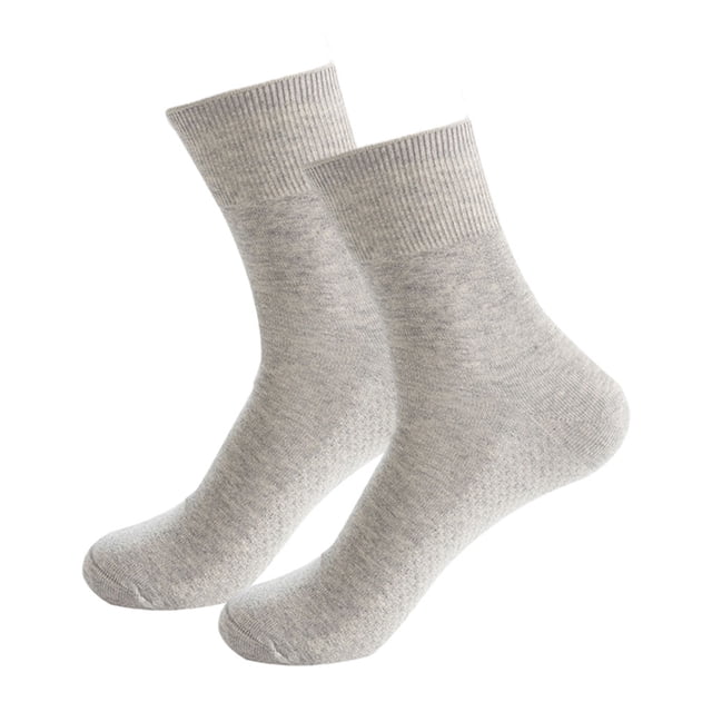 pitrice Chaussettes en Coton Peigné Mi-Mollet pour Hommes, Anti-Odeurs, Tout Coton pour Loisirs
