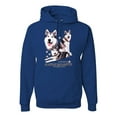thumbnail image 2 of Wild Bobby, If It's Not an Alaskan Malamute It's Just a Dog Gift, Unisex Graphic Hoodie Sweatshirt, Royal, XX-Large, 2 of 4