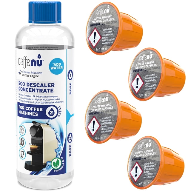 Kit desincrustante y cápsulas de limpieza Caffenu Nespresso Originaline Caffenu Caffenu