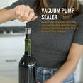 thumbnail image 5 of Cork Genius Wine-Saving Vacuum Sealers - Pocket-Sized, Vacuum Sealers for Wine Bottles - Airtight Wine Sealers for Saving Wine - Leak and Spill Resistant Wine Savers - Quick and Easy-to-Use (3 Pack), 5 of 7