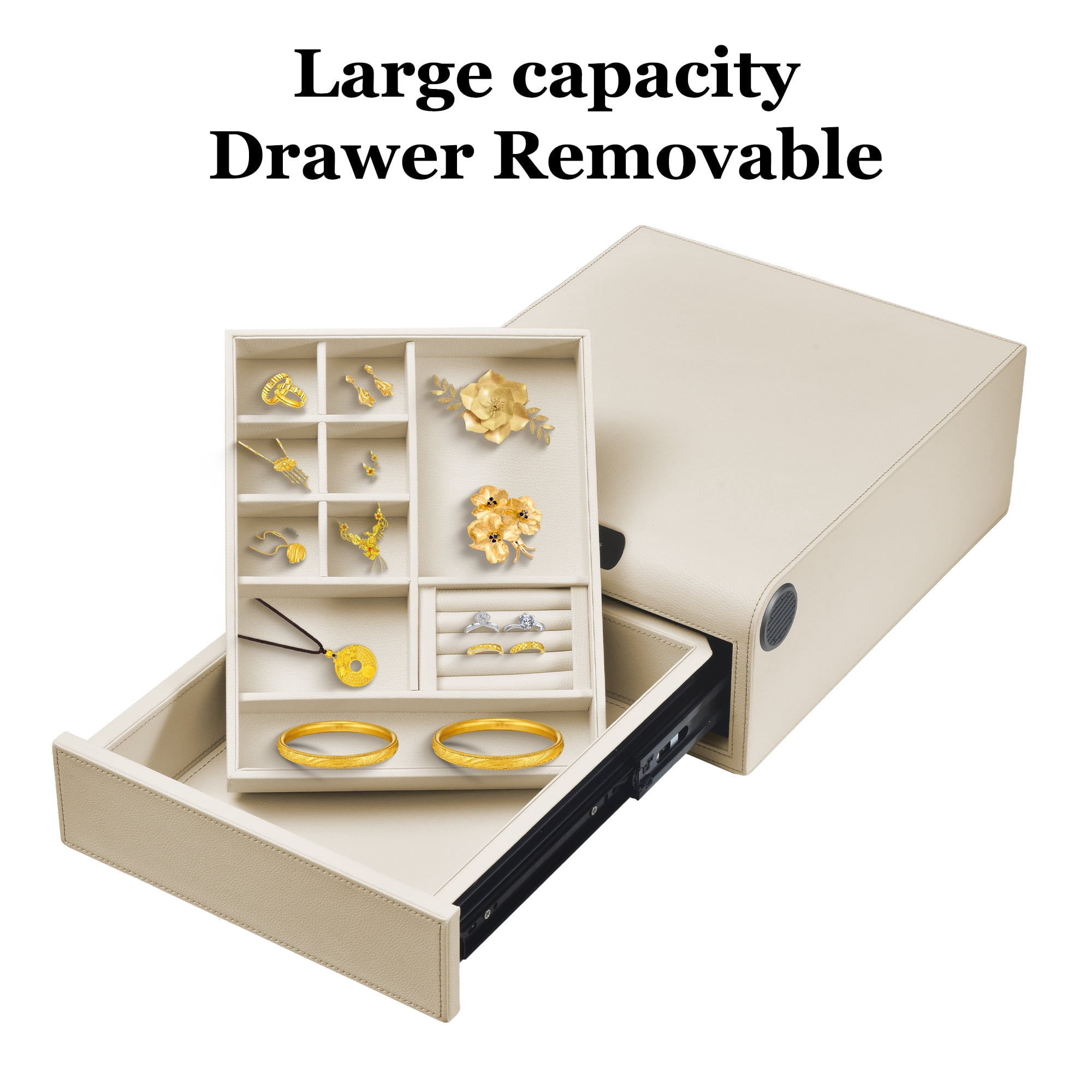 Cabinet Safes for Home Store Nightstand Jewelry Handgun Organizer