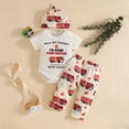 thumbnail image 2 of Kogui Outfit Baby Boy Newborn Baby Boys 2PCS Pants Sets Short Sleeve Romper Print Pants Sets Summer Clothes 0 3 6 9 12 18 24 Months (White,12-18 Months), 2 of 6