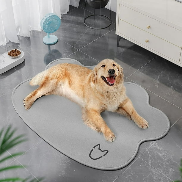Cojines para pies, tapete de hielo para mascotas, tapete para dormir para perros, tapete de seda de hielo para gatos, tapete transpirable de verano para gatos y perros, alfombra fría