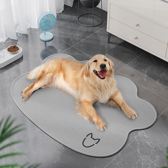 Cojines para pies, tapete de hielo para mascotas, tapete para dormir para perros, tapete de seda de hielo para gatos, tapete transpirable de verano para gatos y perros, alfombra fría