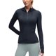 thumbnail image 1 of Campera Deportiva CRZ YOGA Butterluxe con Cierre Completo Azul Marino Talle L, 1 of 7