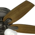 thumbnail image 4 of Hunter Newsome 42" Ceiling Fan with LED Lights and Pull Chain, Premier Bronze, 4 of 11
