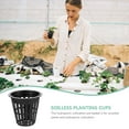 thumbnail image 4 of Milisten 10Pcs Plastic Hydroponics Net Pot Slotted Mesh Net Cups Plant Nursery Pots, 4 of 5