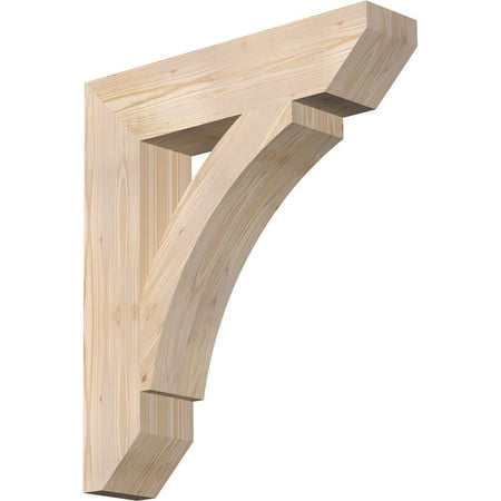 

Ekena Millwork 5 1/2 W x 26 D x 30 H Thorton Slat Smooth Bracket Douglas Fir