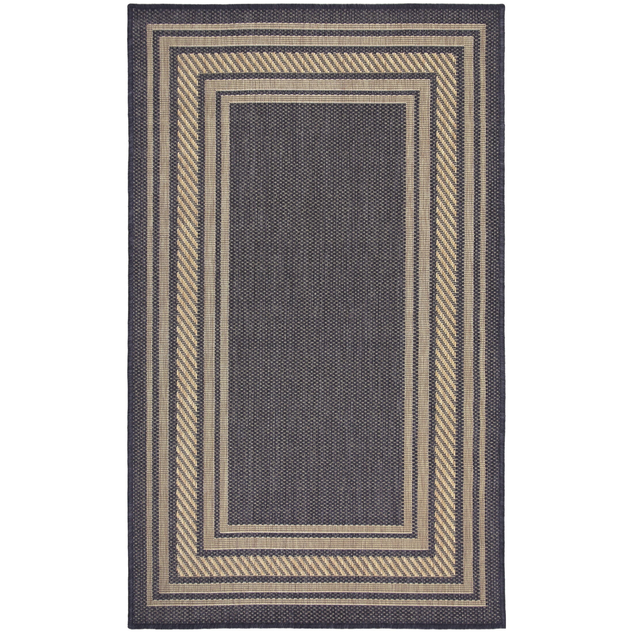 Nourison Horizon Indoor/Outdoor 2' x 3' Charcoal Modern Rug