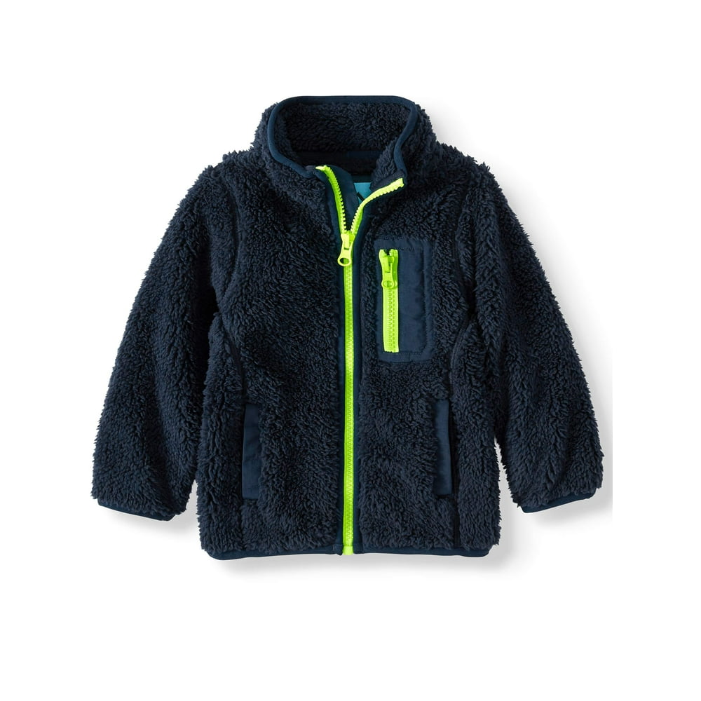 Download Iceburg - Iceburg Baby Toddler Boy Mock Neck Sherpa Full ...