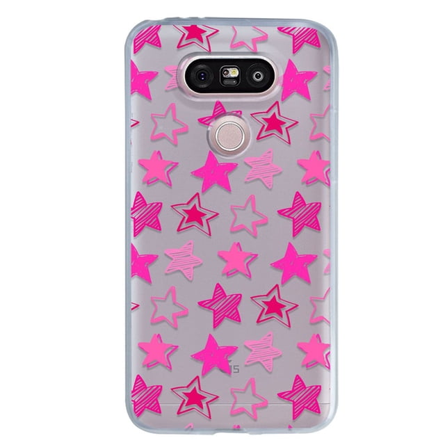 Funda InstaCase para LG G4 Stylus, Antigolpes, Case Dibujo de Estrellas, Plástico TPU, 2mm, Protección 360 grados
