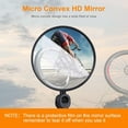 thumbnail image 5 of Espejos para Bicicleta, 2 Espejos para Bicicleta Gran Angular Giratorios de 360 ​​​​° Ajustables, Espejos para Bicicleta de Resina de Nylon HD para Manillar de 15-35 mm, Accesorios para Todas Las Bicicletas Rojo Verde, 5 of 5