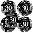 thumbnail image 4 of Summer Savings! Avtoify 30th Birthday Party Theme Tableware Set Disposable Decorative Tableware Paper Set, 4 of 9