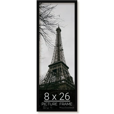 8x26 Black Picture Frame for Puzzles Posters Photos or Artwork