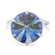 thumbnail image 1 of J Francis Solitario Anillo Múltiples Colores Cristal Ab para Mujer Plata 6.01ct(N) ShuxiuWang 8390614767317, 1 of 1