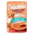 thumbnail image 1 of Premio para gatos Delectables Savory Broth Caldo de Atún, camarones y pescado blanco 40 gr, 1 of 4