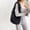 Black, variant on Plush Faux Fur Tote Bag, Soft Fluffy Shoulder Bag for Women, Large Capacity Fuzzy Hobo Bag for Fall & Winter, Multiple Color Options
