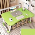 thumbnail image 4 of Mesa para computadora portátil MACHAO Plegable con estante de lectura y fregadero para tazas Verde 60*40*28 cm, 4 of 5