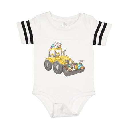 

Inktastic Construction Easter Bunnies Gift Baby Boy or Baby Girl Bodysuit