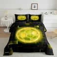 thumbnail image 2 of Lightening Football Comforter Sets Full Size Teens Adults,Theme Bedding Set,Geometric Plaid Down Comforter Bedroom Decor,Sports Game Bed Set, 2 of 7