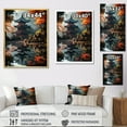 thumbnail image 4 of Designart "Asian Art peaceful Pagoda IX" Asian Floater Framed Canvas Wall Art, 4 of 7