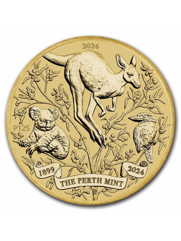 Collectible 2024 Australia 125th Anniversary Coin in Card