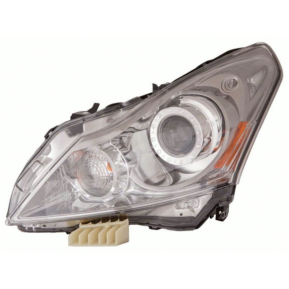 KAI New Standard Replacement Driver Side Headlight Assembly, Fits 2010-2013 Infiniti G37 Sedan