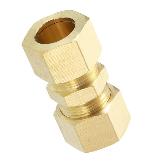 Compression Tube Pipe Fitting, 5/8" Compression Union Connector Adapter