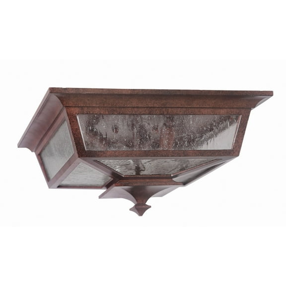 Craftmade Lighting - Three Light Flushmount - Outdoor Lighting - Argent II - 3