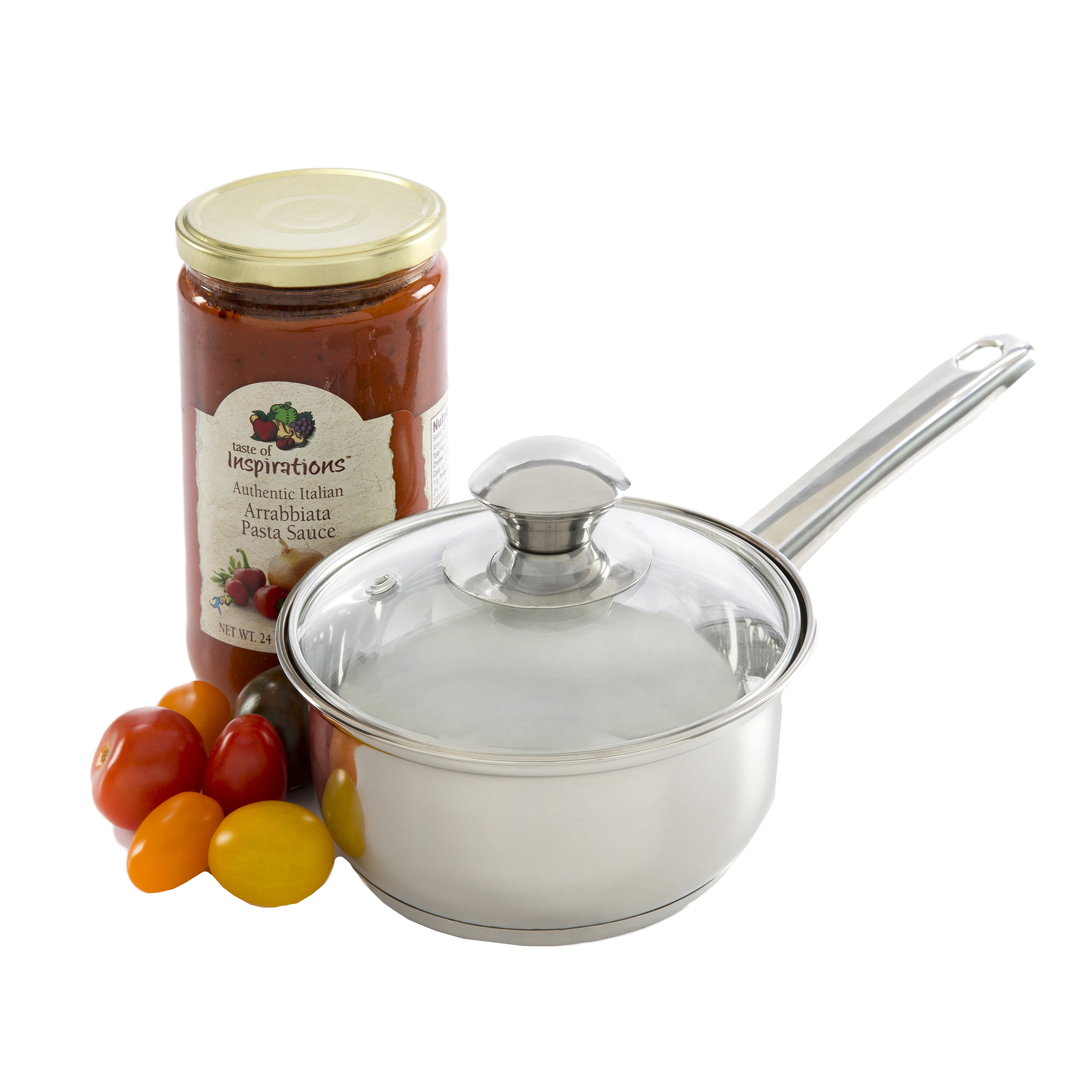 Pure Intentions Saucepan With Glass Lid - Ecolution – Ecolution