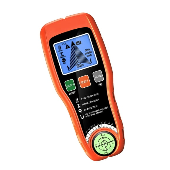 Lightweight Handheld Wall Detector Wire Pipe Power Scanner for Home and Professional Use with High Sensitivity Sensors