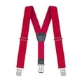 thumbnail image 1 of Buyless Fashion Bretelles Texturées Robustes pour Hommes - Sangles Ajustables de 48 Pouces 1 1/4 Pouces - Forme en Y, 1 of 7