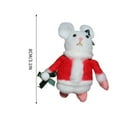 thumbnail image 4 of JLFNYA Halloween Mouse Christmas Wool Animals Needle Felted,Cute Felt Mice Figurine for Halloween Christmas Decor,Christmas Mouse, 4 of 4