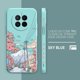 thumbnail image 3 of Phone Case For Huawei MATE 20 20X 30 40 50 P20 P30 P40 P50 10 PRO PLUS Case Cover Funda Cqoue Shell Sunset Maple Snow Mountains, 3 of 5