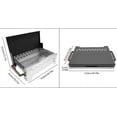 thumbnail image 3 of Portable Folding Charcoal Grill - Compact Table Top BBQ Grill for Outdoor Cooking, Camping & Picnics - Lightweight Camping Grill & Smoker for Easy Travel, 3 of 6