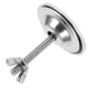thumbnail image 4 of Tapa de orificio de fregadero de metal: Tapón de lavabo de acero inoxidable para grifo de baño, tapa de orificio de encimera, protector antidesbordamiento para sellar el lavabo., 4 of 6