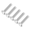 thumbnail image 2 of 100Pcs Flat Cross Screw Bolt, 304 Stainless Steel Cross Head Deep Thread Fasteners Hardware for Injection Molding Machinery, M4x16mm, 2 of 7