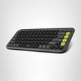 thumbnail image 2 of Logitech POP ICON Keys Wireless Bluetooth Keyboard, Comfortable Typing, Programmable Keys, Easy-Switch Between up to 3 Devices, for Laptop, Tablet, P, 2 of 12