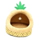thumbnail image 5 of Nido semicerrado para gatos, cama universal cálida con pelota de juego, cómoda cama para gatos, casa para gatos de interior M, 5 of 9