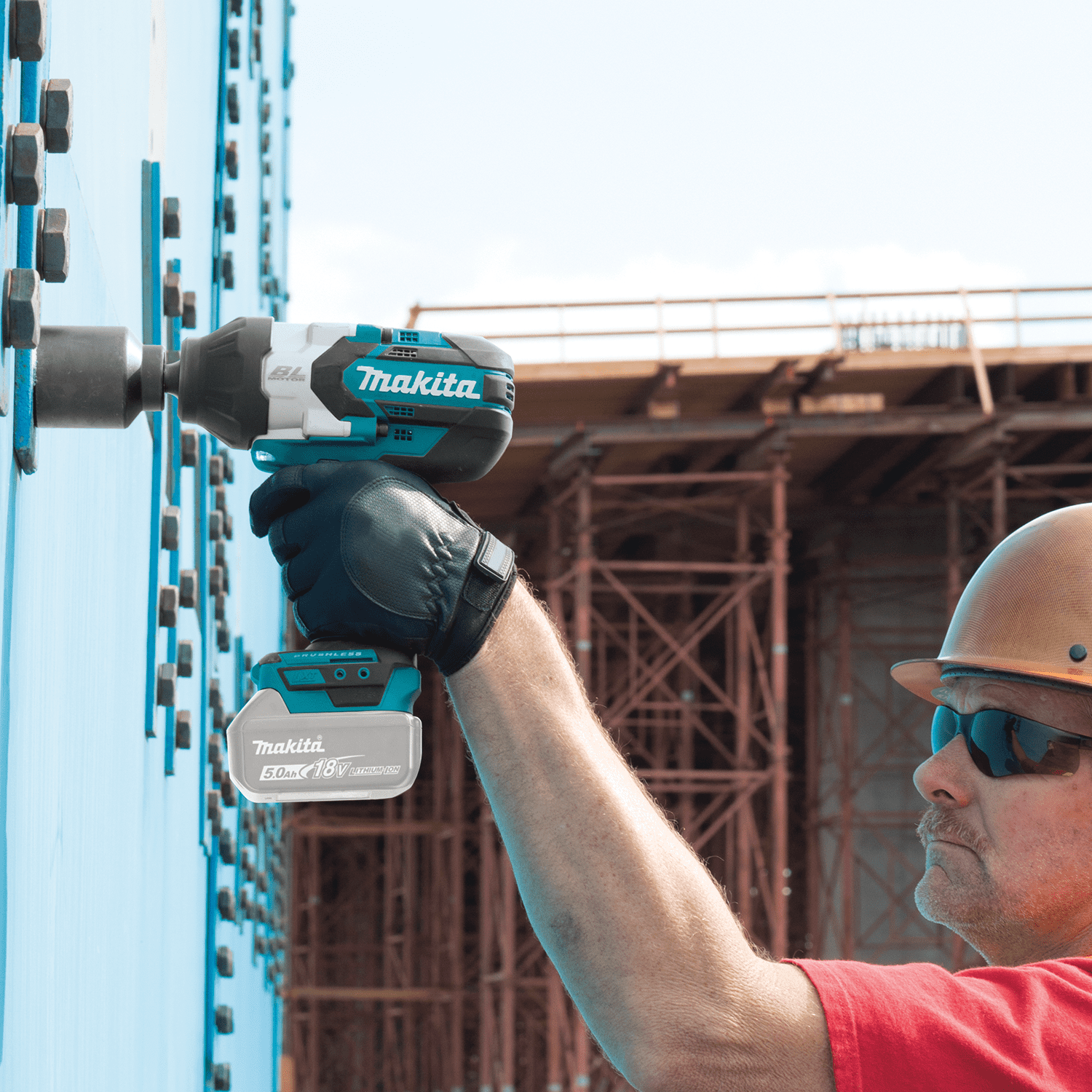 Makita XWT08Z LXT 1/2" 18V Cordless Brushless Impact Wrench Bare Tool