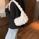 thumbnail image 3 of Bolso Mujer Acolchado Tote Ligero Puffer Suave Acolchado Hombro Blanco, 3 of 8