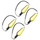 thumbnail image 1 of Indicador De Señal De Giro, Luz De Señal De Giro LED De 12 V 4 Piezas ABS Brillante De Ahorro De Energía Para Motocicleta YLSHRF LED Turn Signal Light, 1 of 8